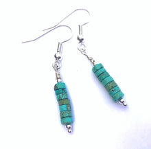 Load image into Gallery viewer, Kingman Turquoise Earrings
