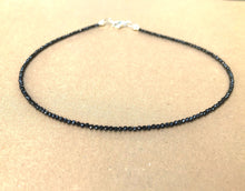 Load image into Gallery viewer, Black Spinel Choker
