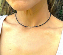 Load image into Gallery viewer, Black Spinel Choker
