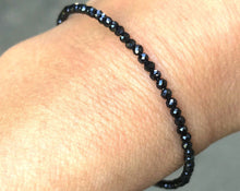 Load image into Gallery viewer, Black Spinel Bracelet
