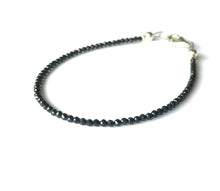 Load image into Gallery viewer, Black Spinel Bracelet
