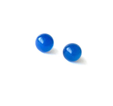 Load image into Gallery viewer, Blue Agate Studs
