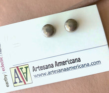 Load image into Gallery viewer, Pyrite Stud Earrings
