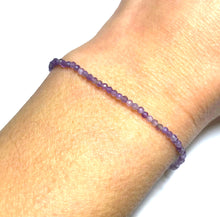 Load image into Gallery viewer, Amethyst Stretch Bracelet
