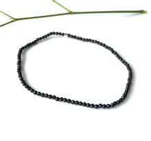 Load image into Gallery viewer, Black Spinel Stretch Bracelet
