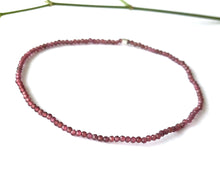 Load image into Gallery viewer, Garnet Stretch Bracelet
