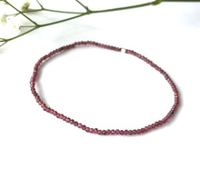 Load image into Gallery viewer, Garnet Stretch Bracelet
