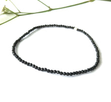 Load image into Gallery viewer, Black Spinel Stretch Bracelet
