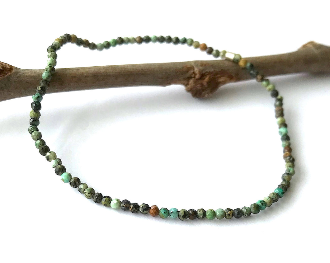 African Turquoise Stretch Bracelet