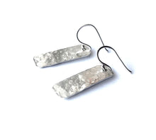 Load image into Gallery viewer, Hammered Sterling Silver Earrings
