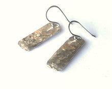 Load image into Gallery viewer, Hammered Sterling Silver Earrings
