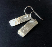 Load image into Gallery viewer, Hammered Sterling Silver Earrings
