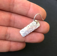 Load image into Gallery viewer, Hammered Sterling Silver Earrings
