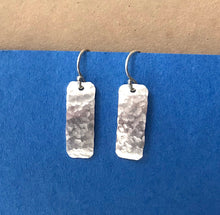 Load image into Gallery viewer, Hammered Sterling Silver Earrings
