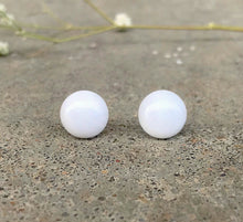 Load image into Gallery viewer, White Jade Earrings
