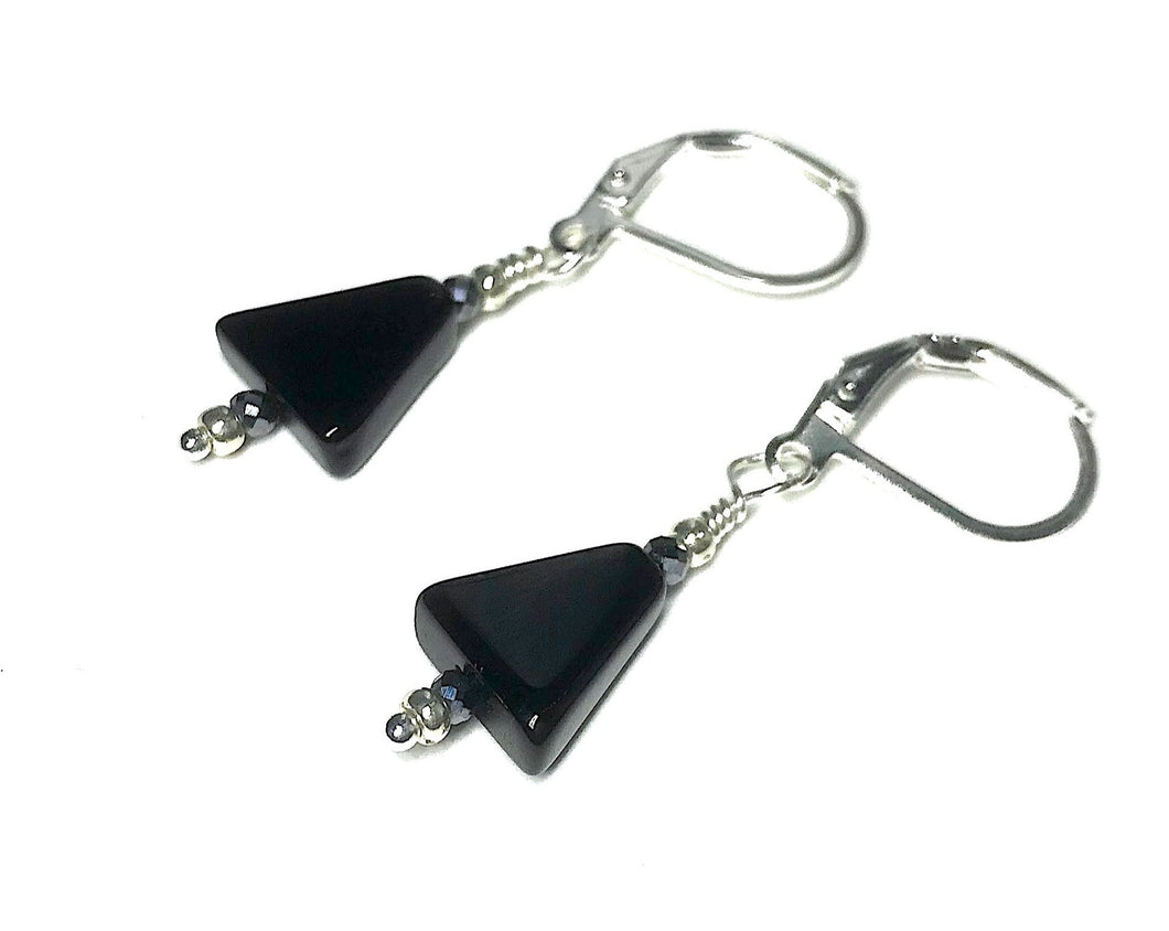 Black Onyx Earrings