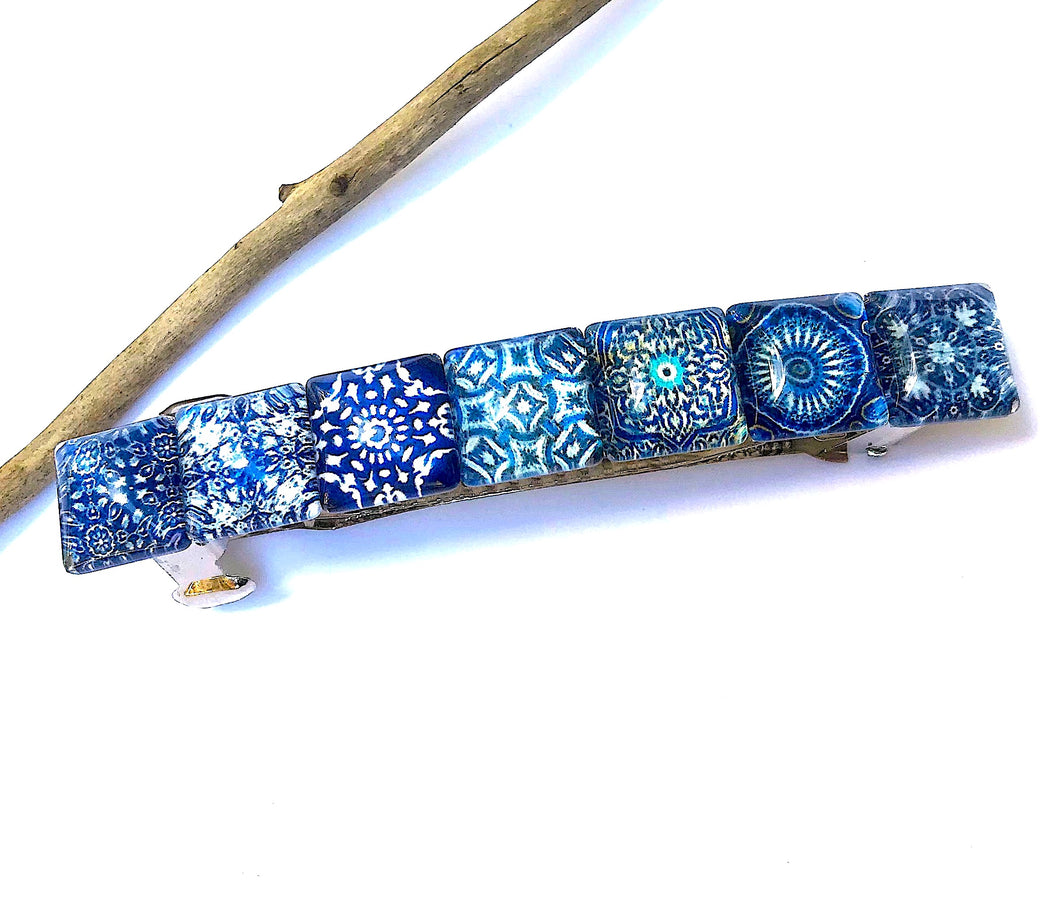 Blue Barrette