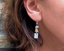 Load image into Gallery viewer, Mixed Metal Earrings
