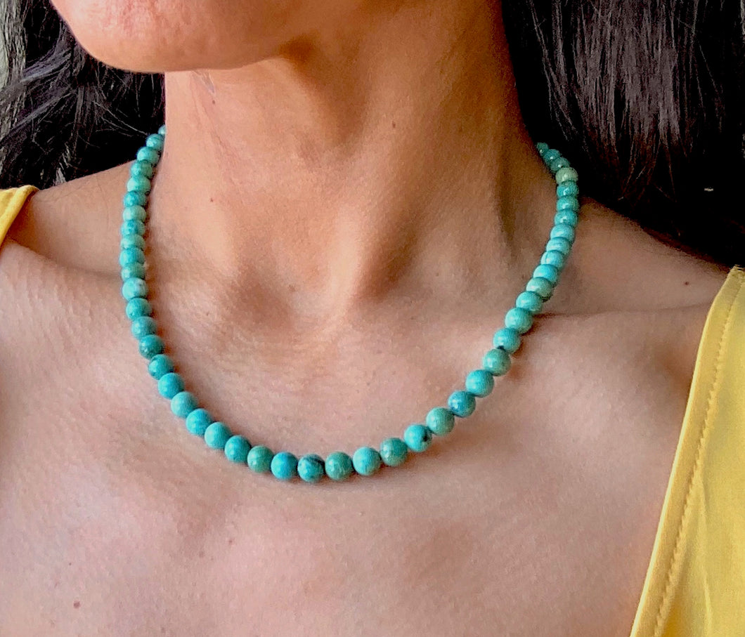 Turquoise Beaded Necklace