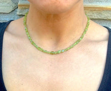 Load image into Gallery viewer, Genuine Peridot Necklace
