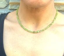 Load image into Gallery viewer, Genuine Peridot Necklace
