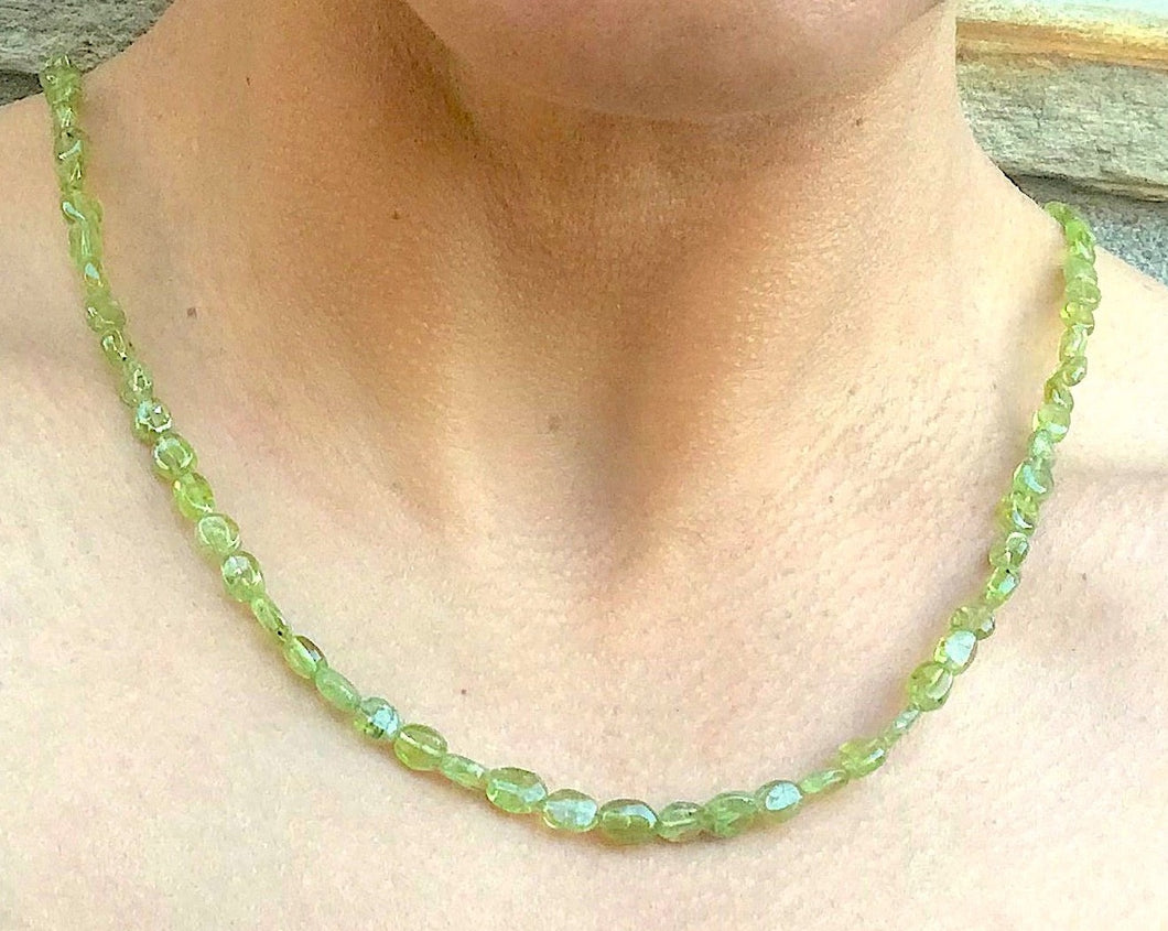 Genuine Peridot Necklace