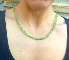 Load image into Gallery viewer, Genuine Peridot Necklace
