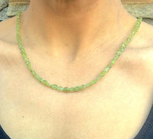 Load image into Gallery viewer, Genuine Peridot Necklace
