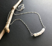 Load image into Gallery viewer, Moonstone Necklace on Sterling Silver
