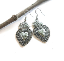 Load image into Gallery viewer, Sacred Heart Earrings
