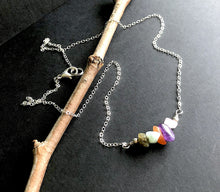 Load image into Gallery viewer, Multistone Necklace
