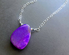 Load image into Gallery viewer, Purple Agate Necklace
