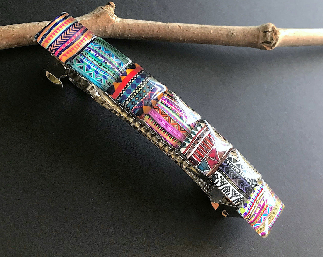 Mixed Pattern Barrette