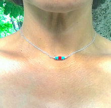 Load image into Gallery viewer, Tiny Turquoise Choker
