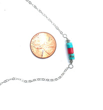 Load image into Gallery viewer, Tiny Turquoise Choker
