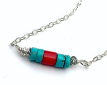 Load image into Gallery viewer, Tiny Turquoise Choker
