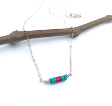 Load image into Gallery viewer, Tiny Turquoise Choker
