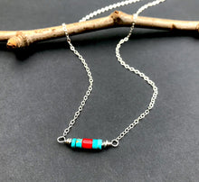 Load image into Gallery viewer, Tiny Turquoise Choker
