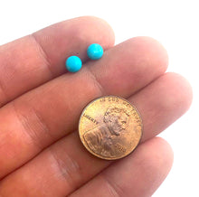 Load image into Gallery viewer, Tiny Turquoise Studs
