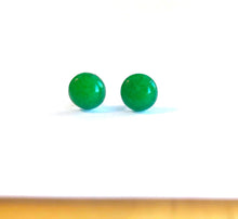 Load image into Gallery viewer, Jade Stud Earrings
