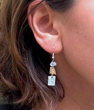 Load image into Gallery viewer, Mixed Metal Earrings
