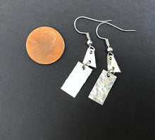 Load image into Gallery viewer, Geometric Tin Earrings
