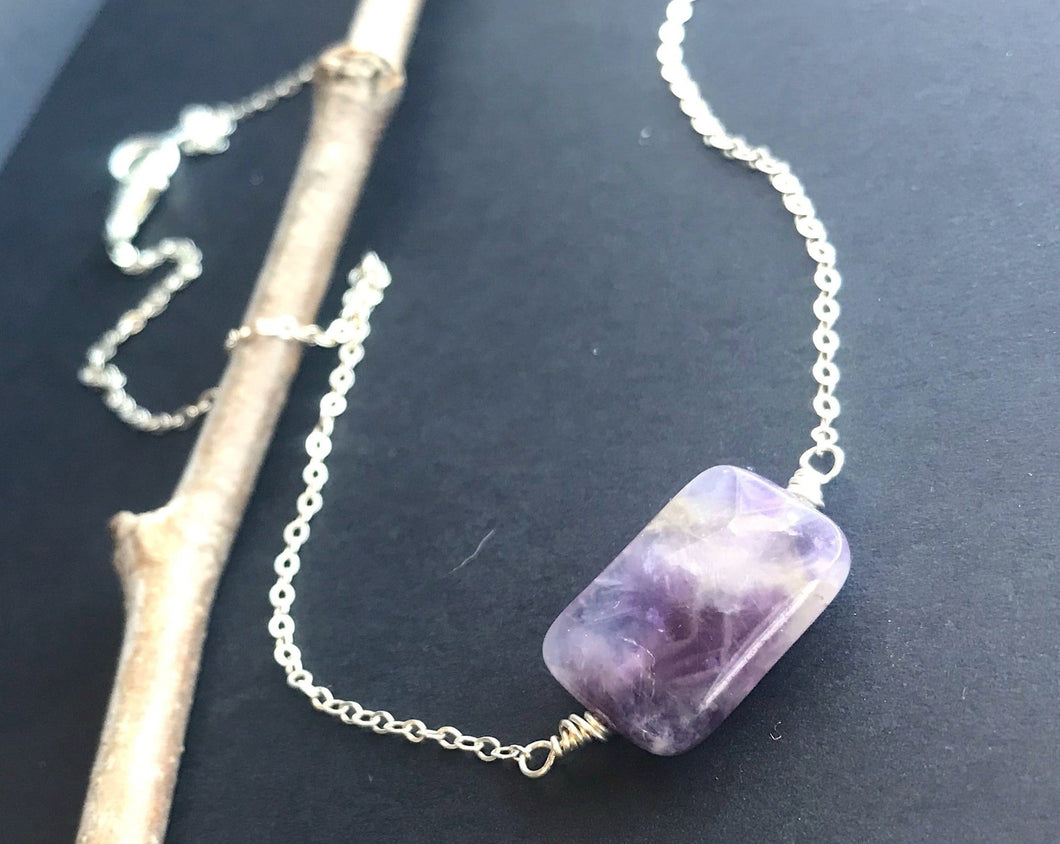 Amethyst and Silver