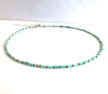 Load image into Gallery viewer, Turquoise Beaded Choker
