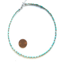 Load image into Gallery viewer, Turquoise Beaded Choker
