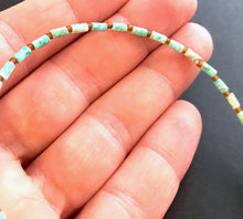 Load image into Gallery viewer, Turquoise Beaded Choker
