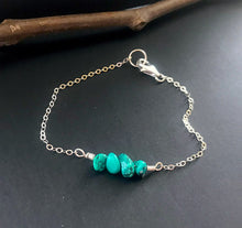 Load image into Gallery viewer, Turquoise Nugget Bracelet
