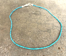 Load image into Gallery viewer, Super Tiny Turquoise Choker
