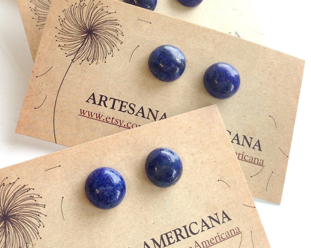 Lapis Lazuli Large Studs