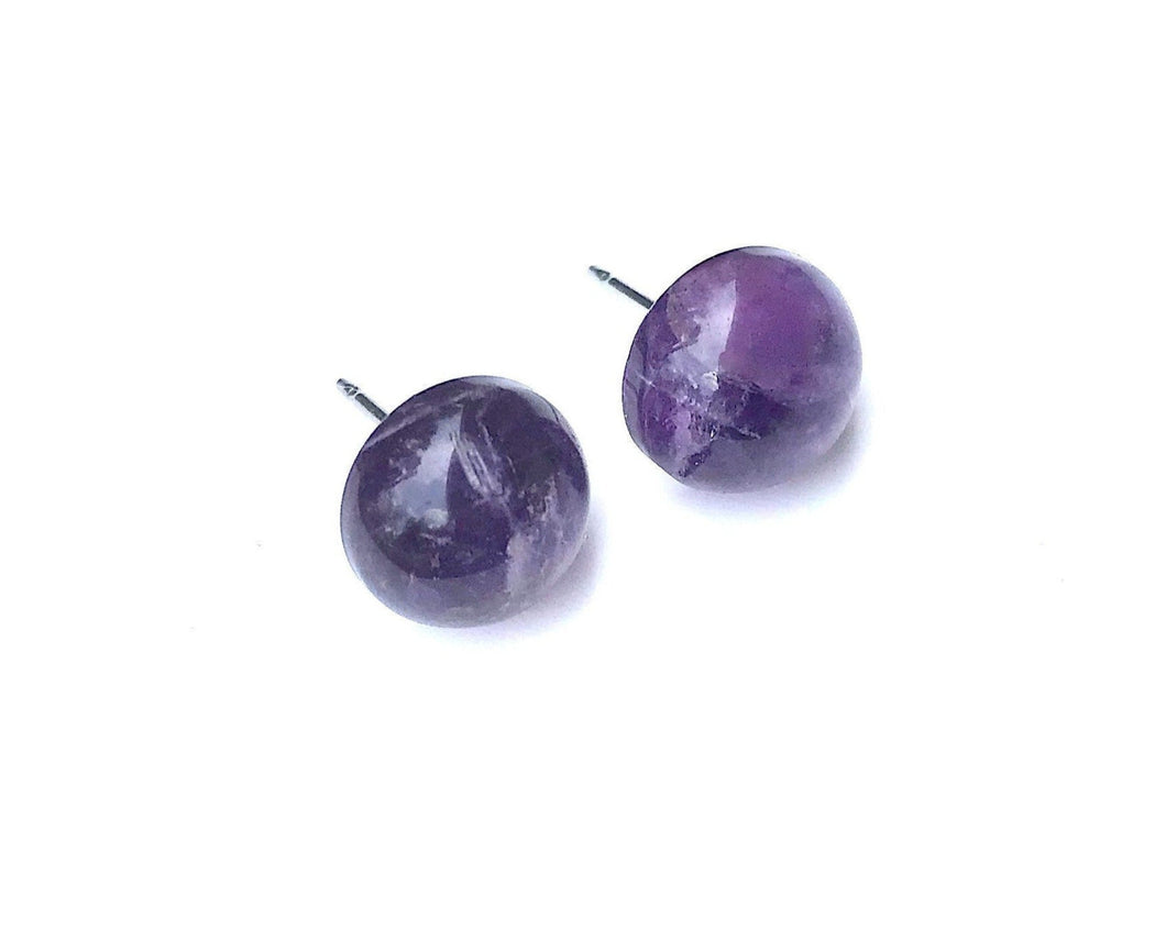 Amethyst Studs